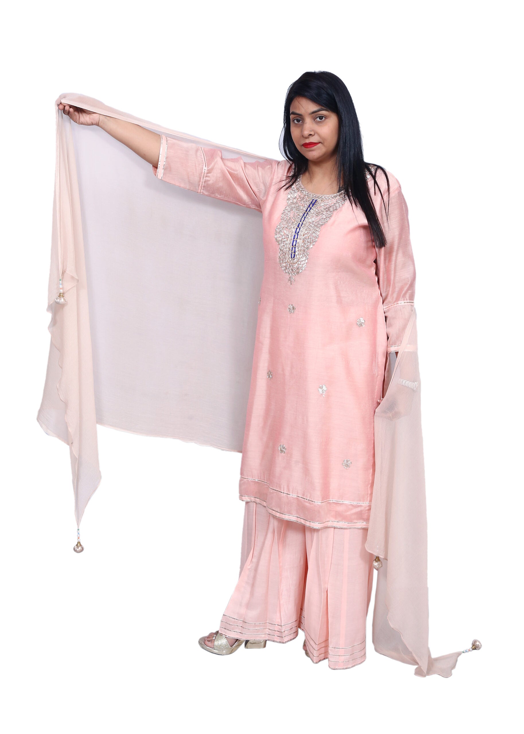 Pink Salwar Dupatta Suit