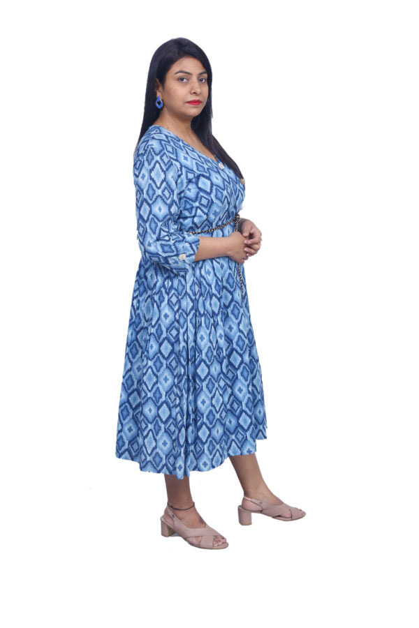 Bagru Print Dress