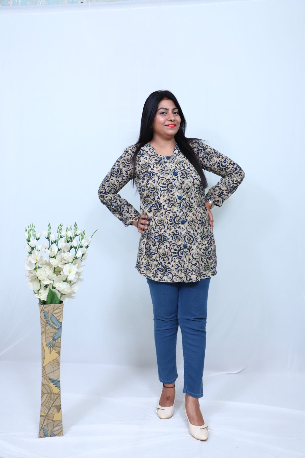 Kalamkari Short Top NB