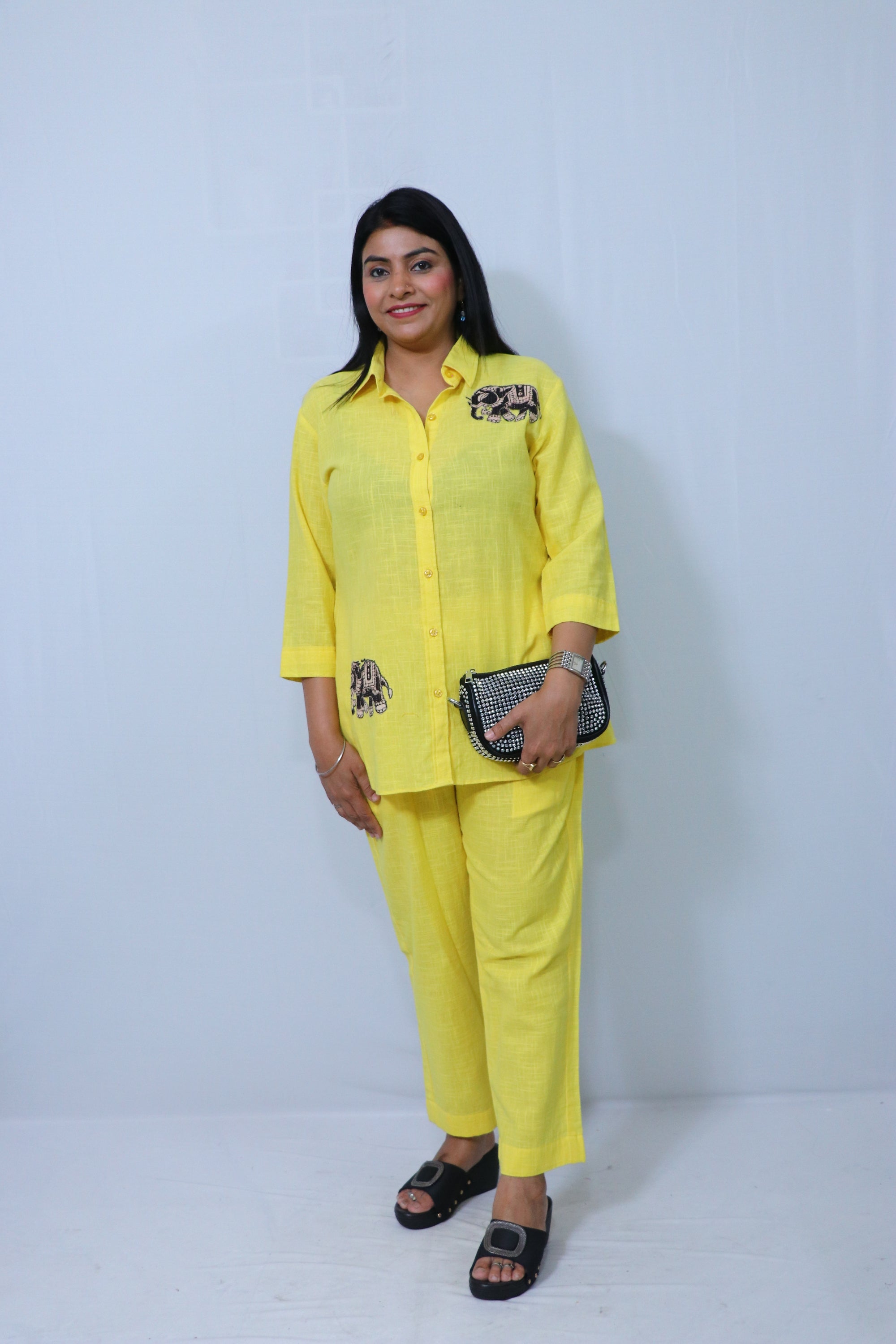 Lemon Yellow Co-Ord Set