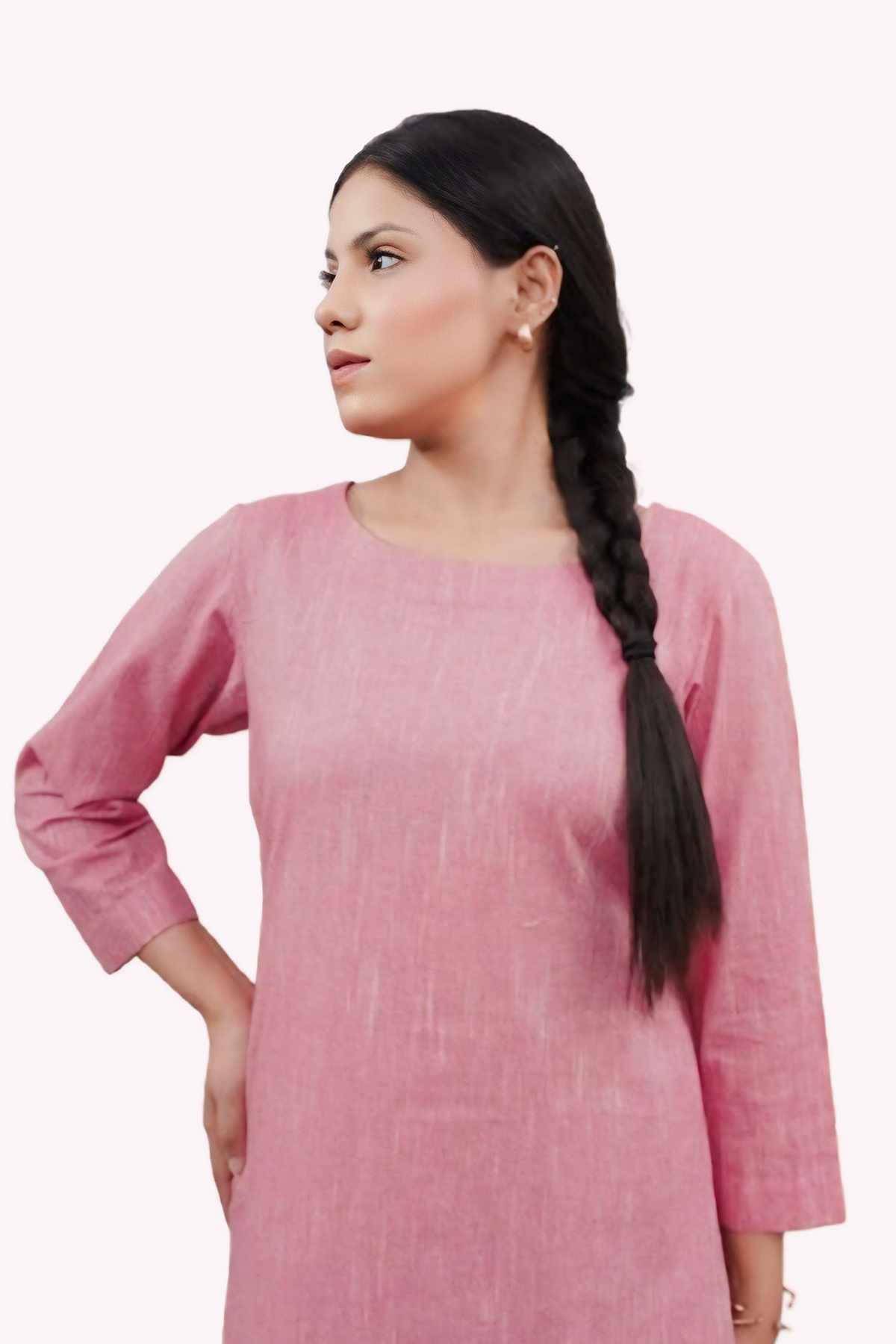 Rose Pink Kurta Set